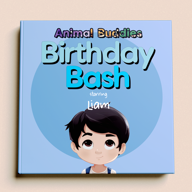 Animal Buddies Birthday Bash - Personalized Boy's Edition